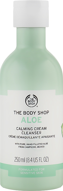Cleasning Calming Aloe Cream - The Body Shop Aloe Calming Cream Cleanser — photo N1
