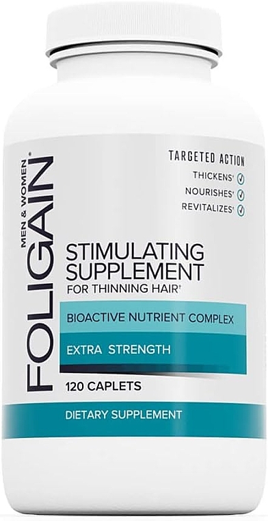 Dietary Supplement for Hair Health - Foligain Stimulating Supplement For Thinning Hair — photo N2