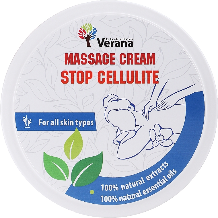 Stop-Cellulite Massage Cream - Verana Massage Cream Stop-Cellulite — photo N1