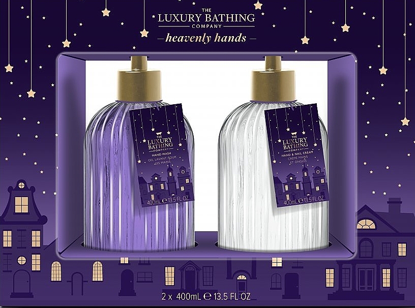 Set - Grace Cole The Luxury Bathing Heavenly Hands (soap/400ml + h/cr/400ml) — photo N1