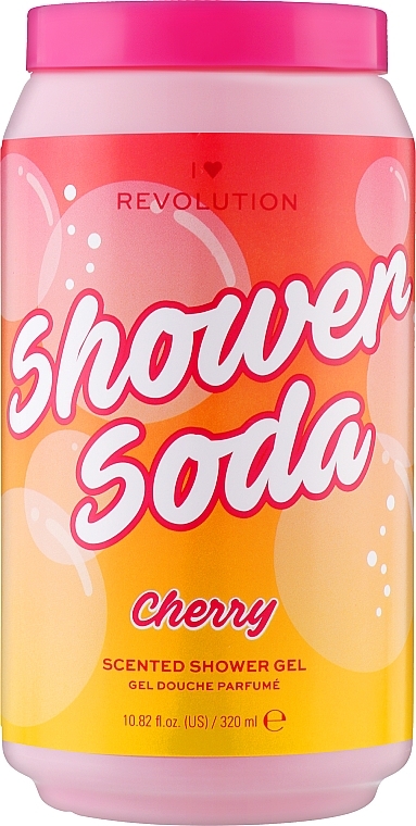 Cherry Shower Gel - I Heart Revolution Tasty Shower Soda Cherry Scented Shower Gel — photo N1