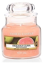 Fragrances, Perfumes, Cosmetics Scented Candle - Yankee Candle Delicious Guava