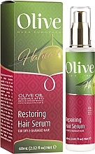Fragrances, Perfumes, Cosmetics Hair Serum "Olive" - Frulatte Olive Restoring Hair Serum
