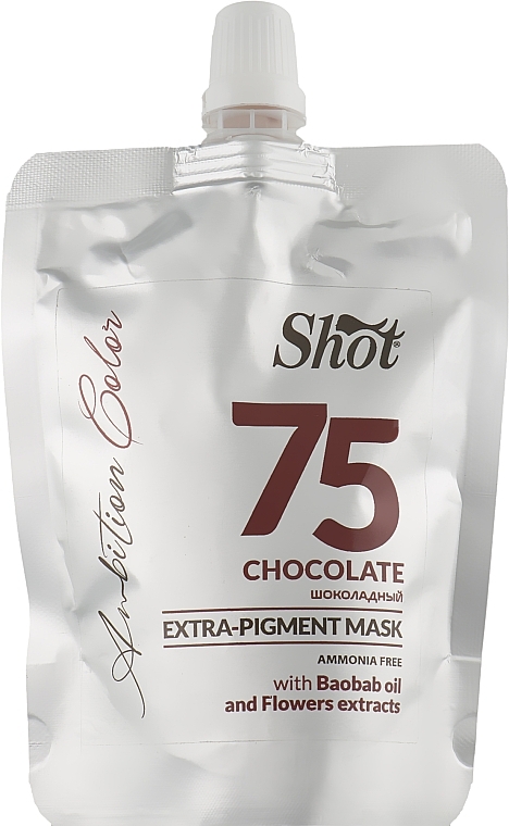 Toning Mask "Extra Pigment", 200 ml - Shot Ambition Color Extra Pigment Mask — photo N1