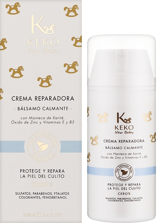 Soothing & Moisturising Body Cream Balm - Keko New Baby — photo N2