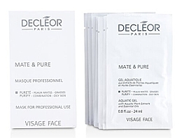 Powder Vegetal, Matting Mask for Combination and Oily Skin - Decleor Mate and Pure Mask Vegetal Powder — photo N1