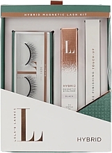 Fragrances, Perfumes, Cosmetics Lola's Lashes Jade Hybrid Magnetic Lash & Liner Kit (eyeliner/3ml + remover/2,5ml + eyelashes/2pcs) - Set