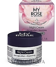 Fragrances, Perfumes, Cosmetics Anti-Wrinkle Night Face Cream - My Rose Anti-Wrinkle Night Cream