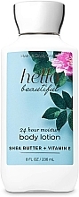 Fragrances, Perfumes, Cosmetics Body Lotion - Bath and Body Works Hello Beautiful Body Lotion