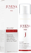 Fragrances, Perfumes, Cosmetics Beard and Hair Oil - Juvena Rejuven Men Beard & Hair Grooming Oil