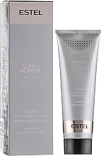 Fragrances, Perfumes, Cosmetics Light Hold Hair Styling Gel - Estel Professional Alpha Homme Pro