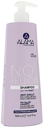 No Yellow Shampoo for Blonde Hair - Alama No Yellow Shampoo — photo N1