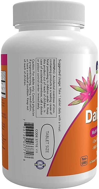 Daily Vitamin Complex, tablets - Now Foods Daily Vits — photo N3