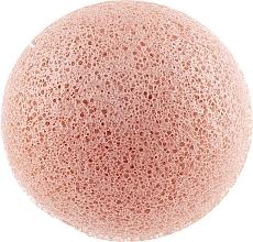 Premium Konjac Face Sponge with Rose Clay - The Konjac Sponge Co French Pink Clay Face Puff — photo N1