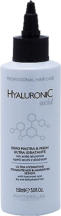 Anti-Frizz Ultra-Moisturizing Serum with Hyaluronic Acid - Phytorelax Laboratories Hyaluronic Acid Ultra-Hydrating Straightener & Hair Dryer Serum — photo N1