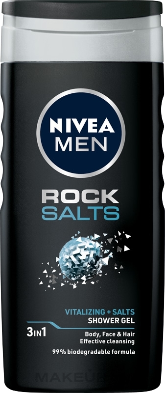 Shower Gel - NIVEA Man Rock Salt Shower Gel — photo 250 ml