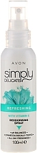 Deodorant Spray "Refreshing" - Avon Simply Delicate — photo N2