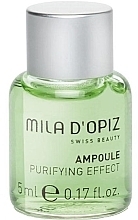 Fragrances, Perfumes, Cosmetics Face Concentrate - Mila D'Opiz Ampoule Purifying Effect Concentrate