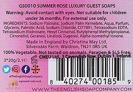 Summer Rose Soap - The English Soap Company Summer Rose Guest Soaps — photo N2