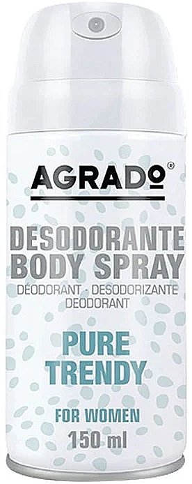 Pure Trendy Deodorant Spray - Agrado Pure Trendy Deodorant Body Spray — photo N1