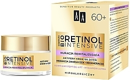 Fragrances, Perfumes, Cosmetics Active Day Cream "Reduction of Wrinkles + Restoration" - AA Retinol Intensive 60+ Cream