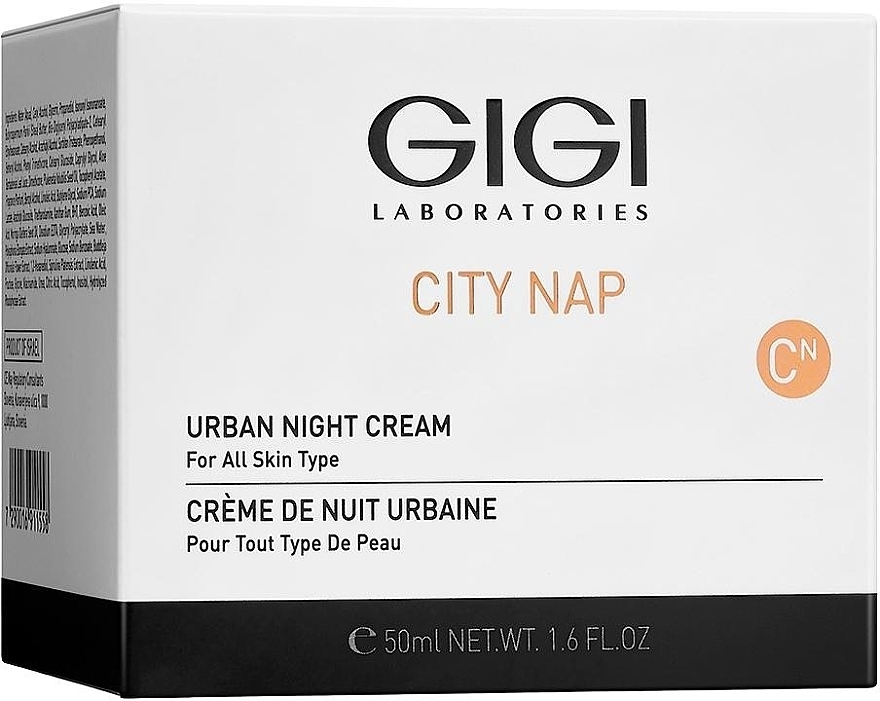 Night Face Cream - Gigi City Nap Urban Night Cream — photo N1