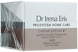 Fragrances, Perfumes, Cosmetics Night Face Cream - Dr Irena Eris Prosystem Home Care Capilar Intense 2 Dermal Elasticity Night Face Cream