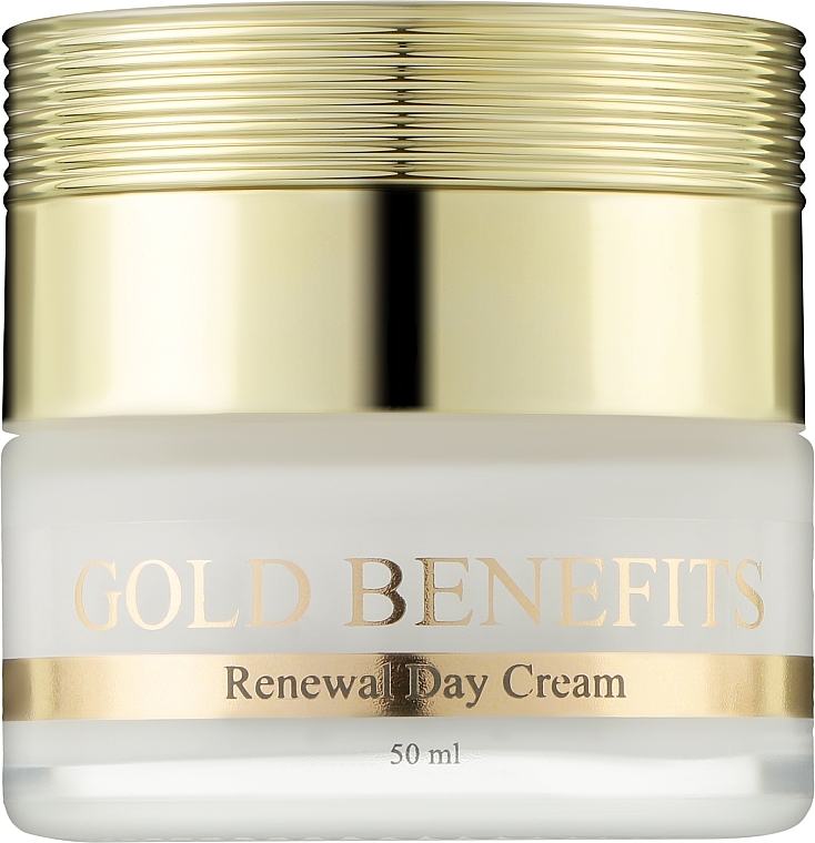 Renewing Day Cream - Sea of Spa 24K Gold Gold Benefits Omega & Hyaluronic Acid Renewal Day Cream — photo N1