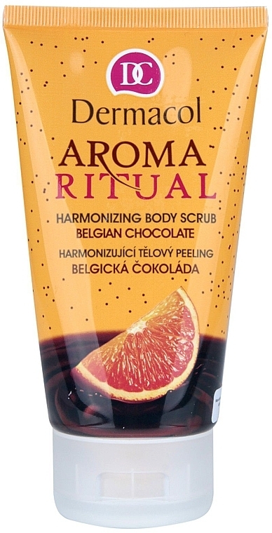Harmonizing Body Scrub "Belgian Chocolate" - Dermacol Body Aroma Ritual Harmonizing Body Scrub — photo N1