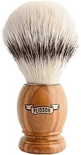 シェービング ブラシ - Plisson Oliver Handle Shaving Brush With White Fiber	 — photo N1