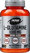 Capsules "L-Glutamine", 1000mg - Now Foods Sports L-Glutamine — photo N3