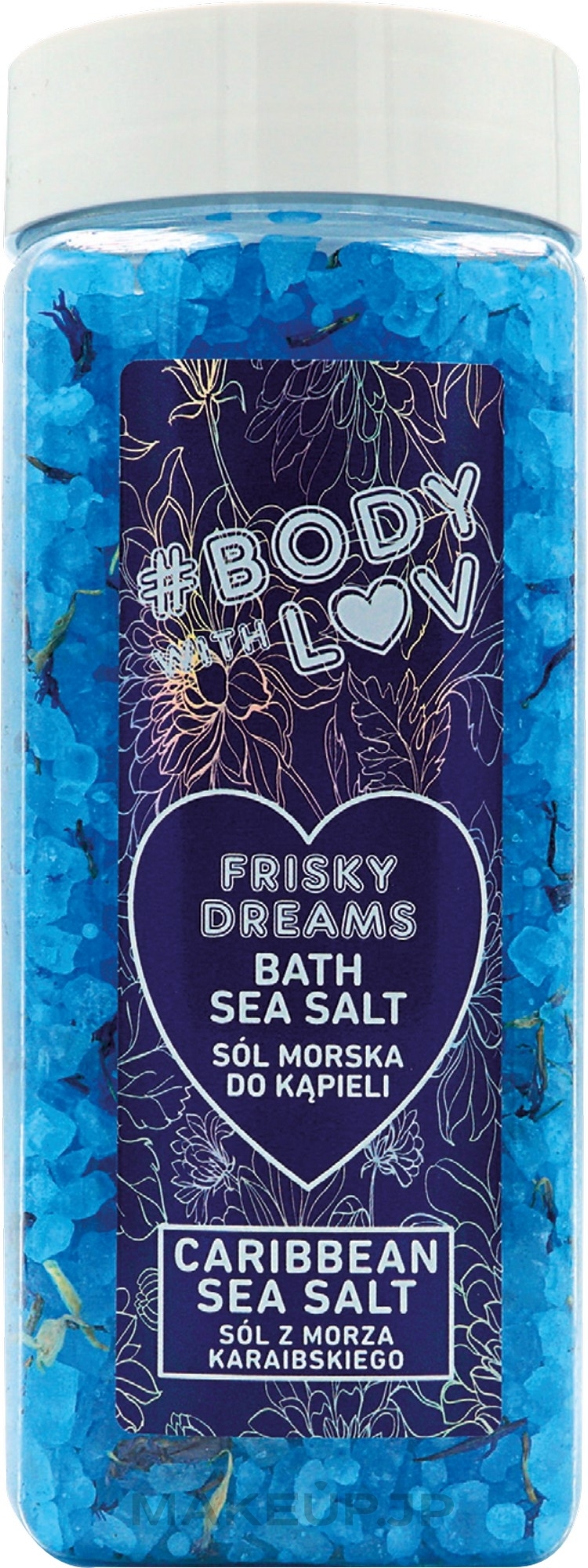 Bath Salt "Frisky Dreams" - New Anna Cosmetics Body With Luv Sea Salt For Bath Frisky Dreams — photo 500 g