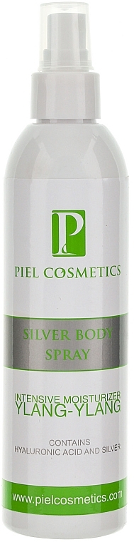 Ultra Moisturizing Body Spray with Ylang-Ylang Essential Oil - Piel Cosmetics Silver Body Spray — photo N1