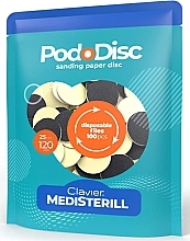 Pedicure Disc Refills L 120/25 mm - Clavier Medisterill PodoDisc — photo N1