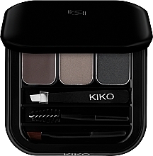 Brow Shadow Palette - Kiko Milano Eyebrow Expert Palette — photo N1