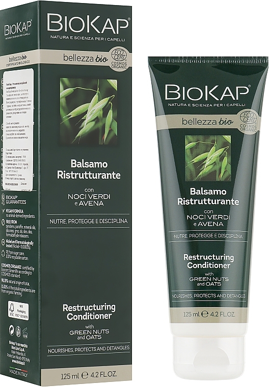 Reconstructive Conditioner - BiosLine BioKap Restructuring Conditioner — photo N1