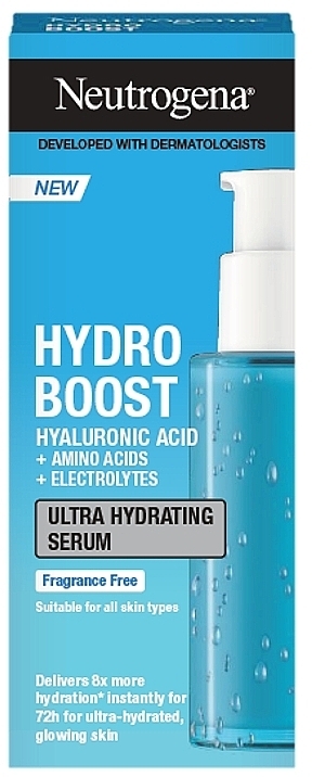 Face Serum - Neutrogena Hydro Boost Ultra Hydrating Serum — photo N2