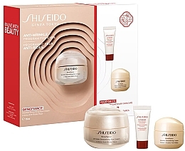 Fragrances, Perfumes, Cosmetics Set - Shiseido Benefiance Wrinkle Smoothing Eye Set (eye/cr/15ml + conc/5ml + f/cr/10ml)