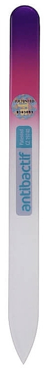 Glass Nail File, 803 - Blazek Glass Antibactif Glass Nail File — photo N1