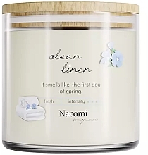 Fragrances, Perfumes, Cosmetics Scented Soy Candle 'Clean Linen' - Nacomi Fragrances