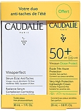 Fragrances, Perfumes, Cosmetics Set - Caudalie Vinoperfect Serum & Suncare Set (f/serum/30ml + sun/fluid/20ml)