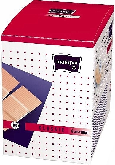 Matopat Classic Medical Patch, 6 cm x 10 cm - Matopat — photo N1