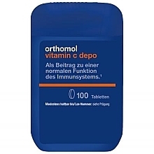 Fragrances, Perfumes, Cosmetics Immune Dietary Supplement with Vitamin C - Orthomol Vitamin C Depo