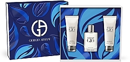 Fragrances, Perfumes, Cosmetics Giorgio Armani Acqua di Gio Pour Homme - Set (edt/50 ml + sh/gel/75 ml + ash/balm/75 ml)