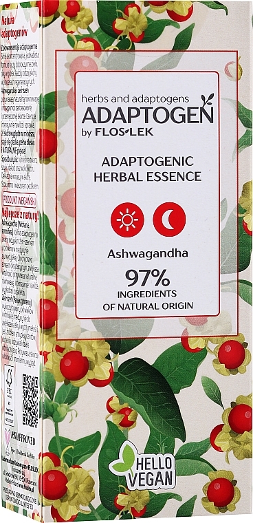 Herbal Face Essence - Floslek Adaptogen Adaptogenic Herbal Essence — photo N11