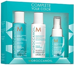 Set - Moroccanoil Travel Kit Color Complete (shm/70ml + cond/70ml + spray/50ml) — photo N2