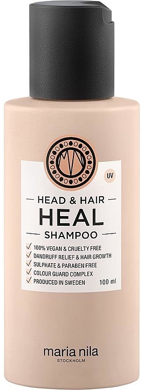 Anti-Dandruff Hair Shampoo - Maria Nila Head & Hair Heal Shampoo — photo N3
