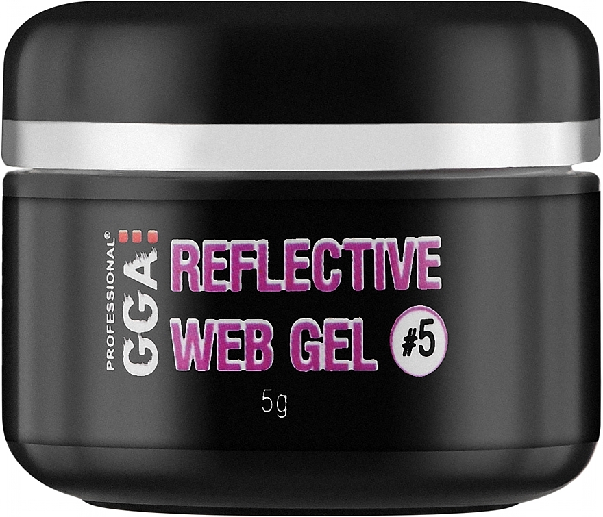 Reflective Nail Web Gel - GGA Professional Reflective Web Gel — photo N1