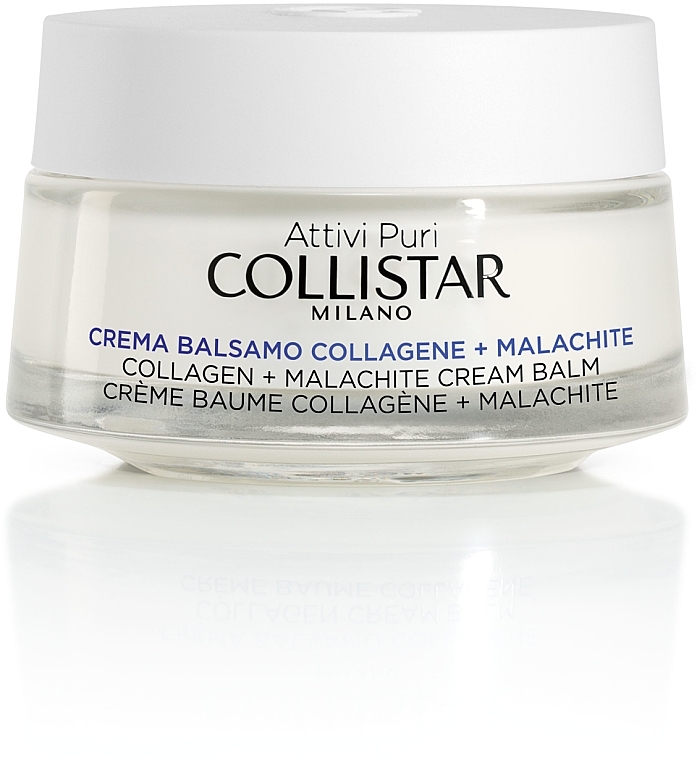 Face Cream Balm with Collagen & Malachite - Collistar Pure Actives Collagen + Malachite Cream Balm — photo N3