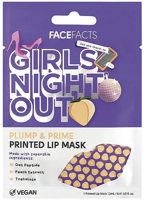 Plumping Lip Mask - Face Facts Girls Night Out Plumping Lip Mask — photo N5